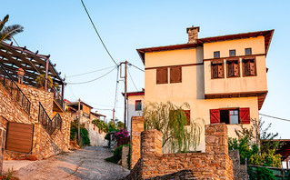 Σπίτι πηλιορείτικης αρχιτεκτονικής στην Άφησσο
