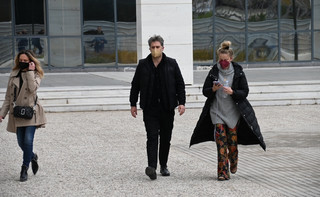 Εβελίνα Παπούλια, Λένα Δροσάκη και Αλέξανδρος Μπουρδούμης Εβελίνα Παπούλια, Λένα Δροσάκη και Αλέξανδρος Μπουρδούμης