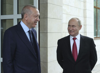 Βλαντιμίρ Πούτιν και Ρετζέπ Ταγίπ Ερντογάν
