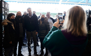 Κυριάκος Μητσοτάκης Λαχαναγορά Κυριάκος Μητσοτάκης Λαχαναγορά