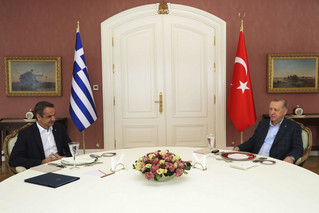 Συνάντηση Μητσοτάκη Ερντογάν στην Κωνσταντινούπολη Συνάντηση Μητσοτάκη Ερντογάν στην Κωνσταντινούπολη