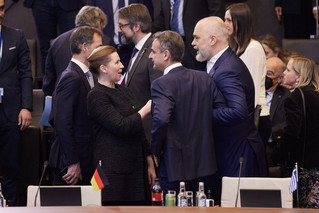 Ο πρωθυπουργός Κυριάκος Μητσοτάκης βρέθηκε σήμερα στις Βρυξέλες για τη Σύνοδο Κορυφής του ΝΑΤΟ