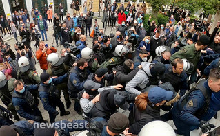 Στην Ευελπίδων η Ρούλα Πισπιρίγκου