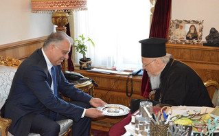 Επίσημη επίσκεψη στο Οικουμενικό Πατριαρχείο Κωνσταντινούπολεως πραγματοποιεί ο Υπουργός Προστασίας του Πολίτη Τάκης Θεοδωρικάκος