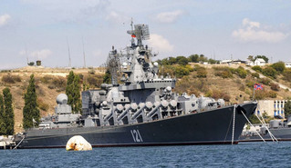 η ρωσική ναυαρχίδα Moskva