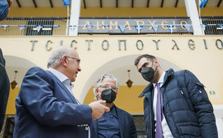 Ο Παύλος Μαρινάκης στην Κοζάνη Ο Παύλος Μαρινάκης στην Κοζάνη