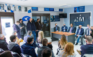 Ο Παύλος Μαρινάκης στην Κοζάνη Ο Παύλος Μαρινάκης στην Κοζάνη