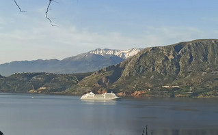 Στο λιμάνι της Σούδας το κρουαζιερόπλοιο «Silver Spirit» Στο λιμάνι της Σούδας το κρουαζιερόπλοιο «Silver Spirit»