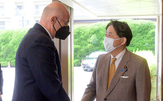 Νίκος Δένδιας και Ιάπωνας υπουργός Εξωτερικών