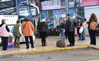 Αυξημένη κίνηση στα ΚΤΕΛ Κηφισού Αυξημένη κίνηση στα ΚΤΕΛ Κηφισού