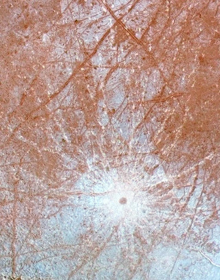Η επιφάνεια του φεγγαριού του πλανήτη Δία, Europa