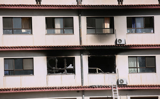 Φωτιά στο νοσοκομείο Παπανικολάου Φωτιά στο νοσοκομείο Παπανικολάου