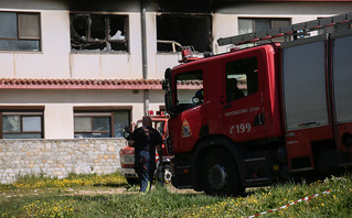 Φωτιά στο νοσοκομείο Παπανικολάου Φωτιά στο νοσοκομείο Παπανικολάου