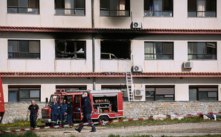 Φωτιά στο νοσοκομείο Παπανικολάου Φωτιά στο νοσοκομείο Παπανικολάου