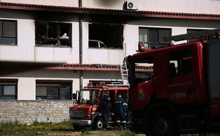 Φωτιά στο νοσοκομείο Παπανικολάου Φωτιά στο νοσοκομείο Παπανικολάου