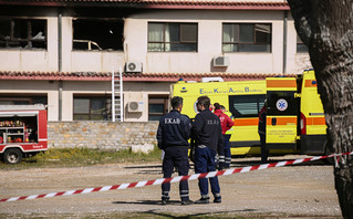 Φωτιά στο νοσοκομείο Παπανικολάου Φωτιά στο νοσοκομείο Παπανικολάου
