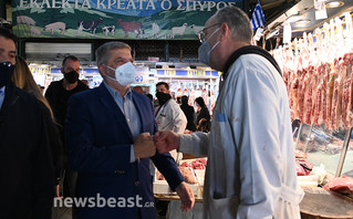 Επίσκεψη Γιώργου Πατούλη στη Βαρβάκειο