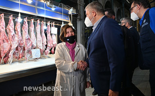 Επίσκεψη Γιώργου Πατούλη στη Βαρβάκειο Επίσκεψη Γιώργου Πατούλη στη Βαρβάκειο