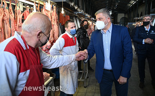 Επίσκεψη Γιώργου Πατούλη στη Βαρβάκειο Επίσκεψη Γιώργου Πατούλη στη Βαρβάκειο