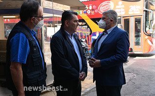 Επίσκεψη Γιώργου Πατούλη στη Βαρβάκειο Επίσκεψη Γιώργου Πατούλη στη Βαρβάκειο
