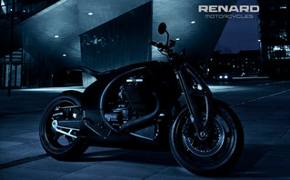 The Renard GT Motorcycle from Estland