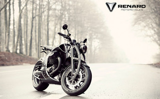 The Renard GT Motorcycle from Estland