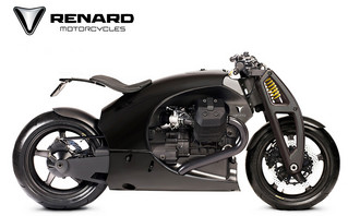 The Renard GT Motorcycle from Estland