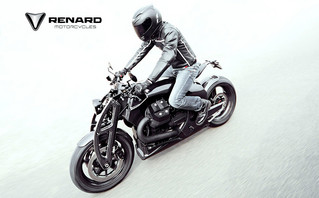 The Renard GT Motorcycle from Estland