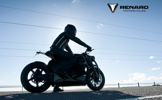 The Renard GT Motorcycle from Estland