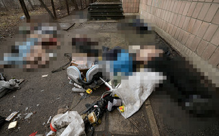 Πτώματα στην πόλη Μπούκα στην Ουκρανία