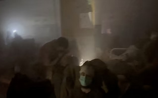 Βομβαρδισμένο νοσοκομείο στη Μαριούπολη Βομβαρδισμένο νοσοκομείο στη Μαριούπολη