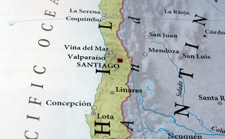 Χάρτης της Χιλής