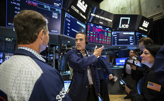 Χρηματιστές στην Wall Street