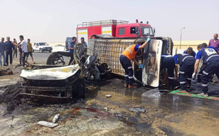 Τροχαίο με επτά νεκρούς στην Αίγυπτο &#8211; Λεωφορείο συγκρούστηκε με αυτοκίνητο