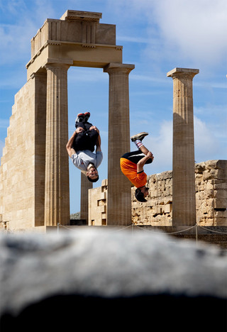 Ρεντ Μπουλ στη Λίνδο Ρεντ Μπουλ στη Λίνδο
