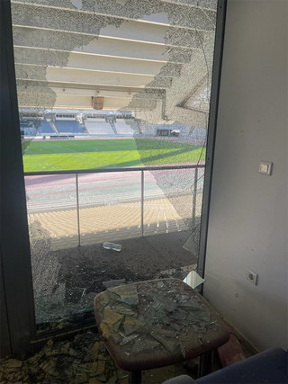 Ζημιές στο ΟΑΚΑ μετά το Παναθηναϊκός - ΠΑΟΚ Ζημιές στο ΟΑΚΑ μετά το Παναθηναϊκός - ΠΑΟΚ