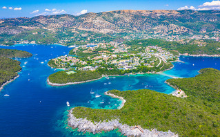 Τα Σύβοτα από ψηλά Τα Σύβοτα από ψηλά
