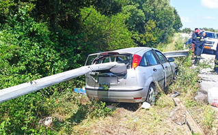 Σοκαριστικό τροχαίο δυστύχημα κοντά στο Σπάρτο Αμφιλοχίας Σοκαριστικό τροχαίο δυστύχημα κοντά στο Σπάρτο Αμφιλοχίας