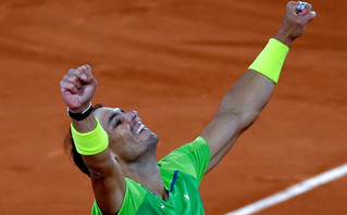 Θειαμβευτής στο Roland Garros ο Ράφα Ναδάλ Θειαμβευτής στο Roland Garros ο Ράφα Ναδάλ