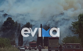 Μεγάλη φωτιά τώρα στο Αλιβέρι Ευβοίας Μεγάλη φωτιά τώρα στο Αλιβέρι Ευβοίας