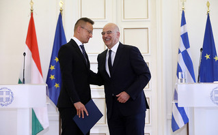 Συνάντηση Νίκου Δένδια με Πίτερ Σιάρτο Συνάντηση Νίκου Δένδια με Πίτερ Σιάρτο