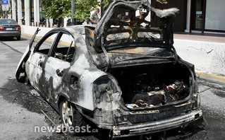 Φωτιά σε ΙΧ επί της Συγγρού Φωτιά σε ΙΧ επί της Συγγρού