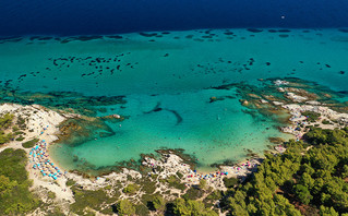 Παραλία Καβουρότρυπες, Χαλκιδική