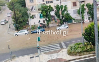 Πλημμύρες στη Θεσσαλονίκη