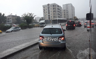 Πλημμύρες στη Θεσσαλονίκη