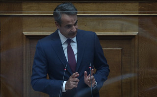 Ο Κυριάκος Μητσοτάκης στη Βουλή Ο Κυριάκος Μητσοτάκης στη Βουλή