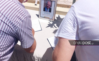 Το τελευταίο αντίο στον πρώην υφυπουργό Εθνικής Άμυνας, Δημήτρη Αποστολάκη
