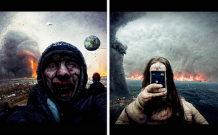 Αυτή θα είναι η τελευταία selfie στη Γη: Ο λογαριασμός τεχνητής νοημοσύνης που δημιουργεί εικόνες από το μέλλον