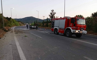 Τρομερό τροχαίο ατύχημα στα Χανιά Τρομερό τροχαίο ατύχημα στα Χανιά