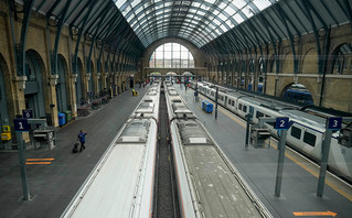 Rail strike in Britain